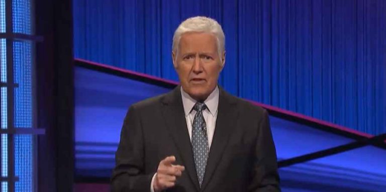 The late Alex Trebek sends a Thanksgiving message to Jeopardy fans