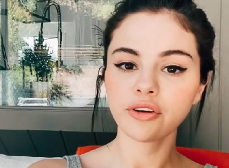 selena gomez screenshot instagram