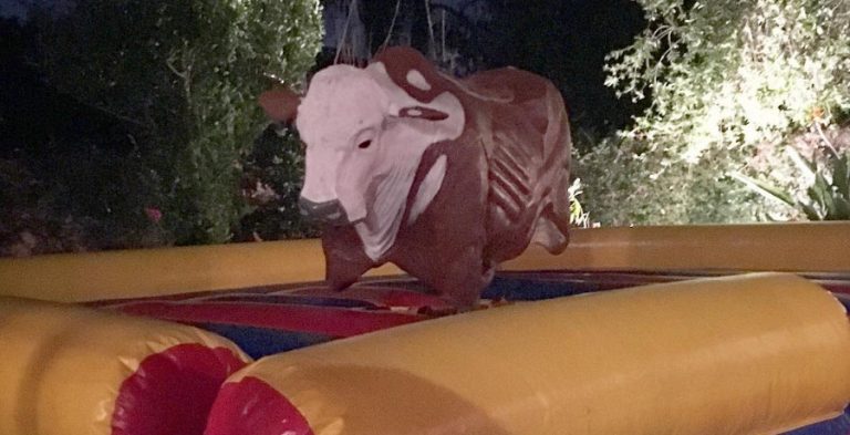 Legendary Soap Actress Ends 2020 With A Ride On A Mechanical Bull
