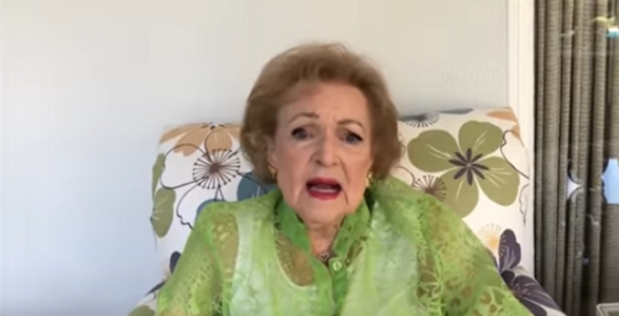 betty white youtube screenshot