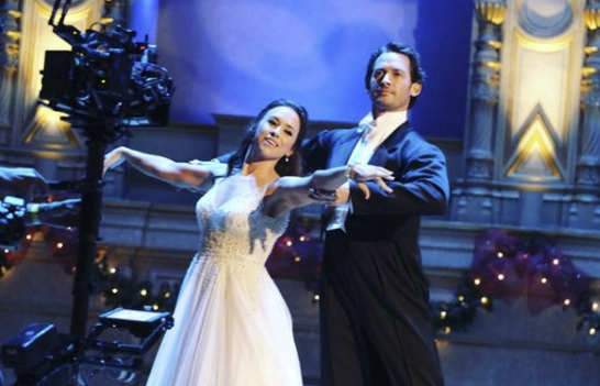 Did You Catch This ‘DWTS’ Winner On Hallmark’s ‘Christmas Waltz?’