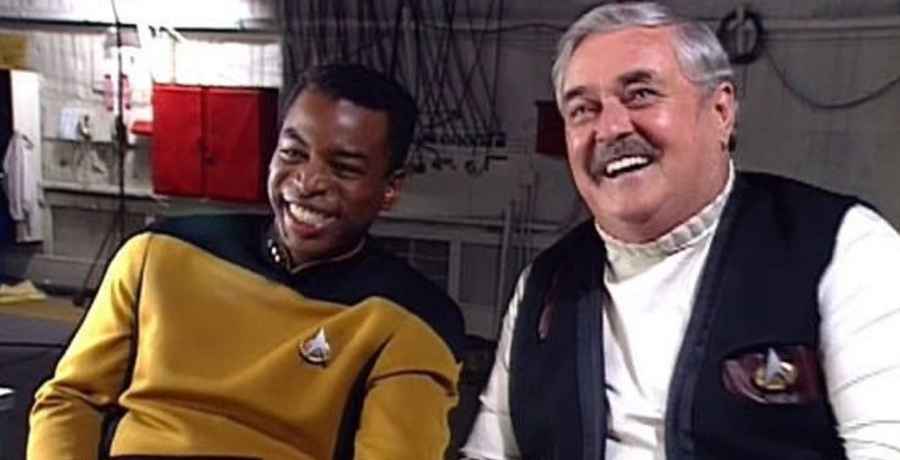 The ashes of Star Trek actor James Doohan were snuck up to the International Space Station