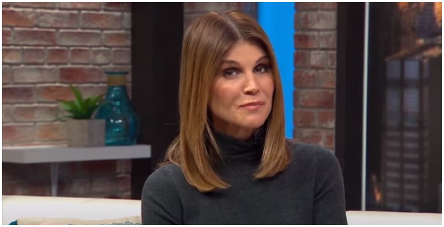 Lori Loughlin sits down for an interview. (Photo by People Magazin/YouTube)