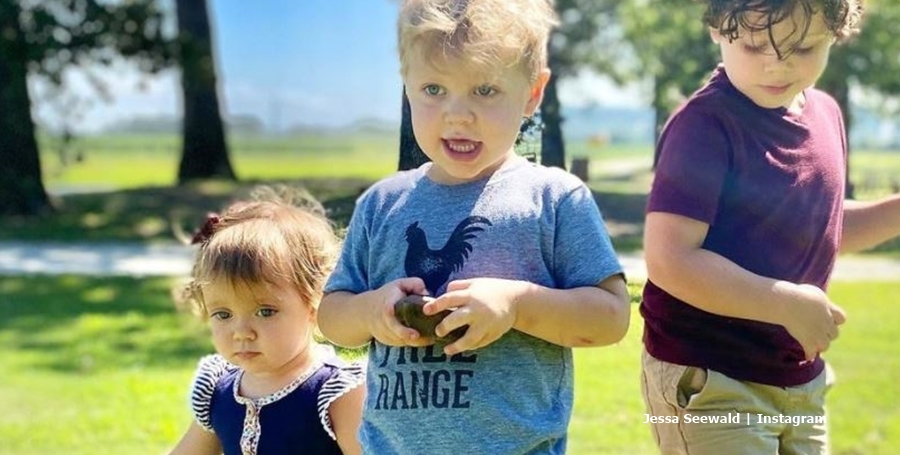 Jessa Seewald daughter Ivy Spurgeon and Henry