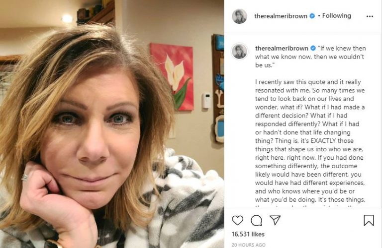 Meri Brown Owns Her Mistakes, Healing Herself