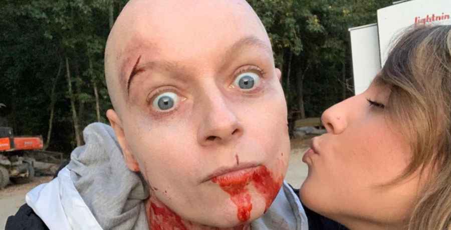 Samantha Morton plays Alpha on The Walking Dead and was rushed to hospital