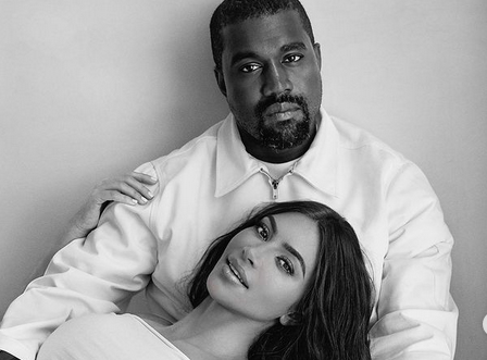 Kim Kardashian and Kanye West Via Instagram