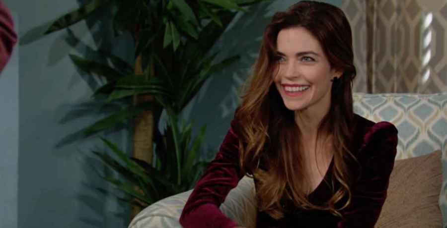 Amelia Heinle as Victoria Newman on The Young and the Restless