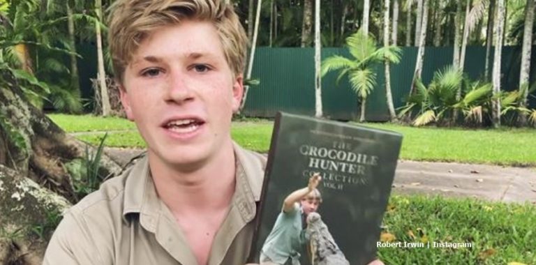 Robert Irwin Refurbishes Dad Steve’s Motorbike