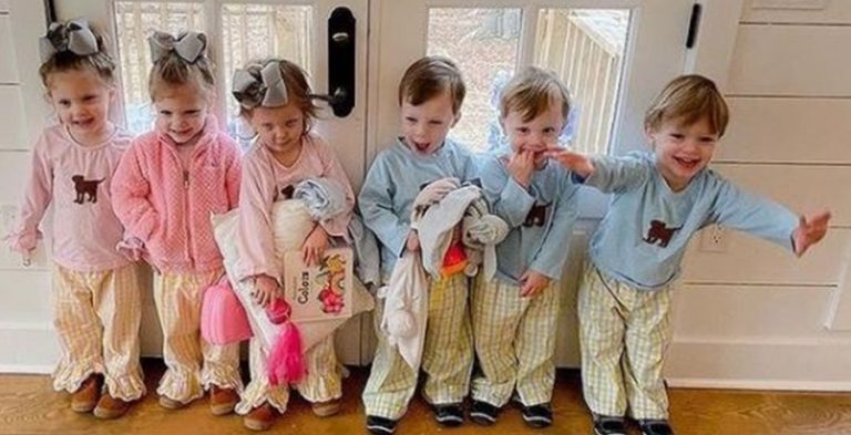 ‘Sweet Home Sextuplets’ Go Crazy Slipping and Sliding In The Park