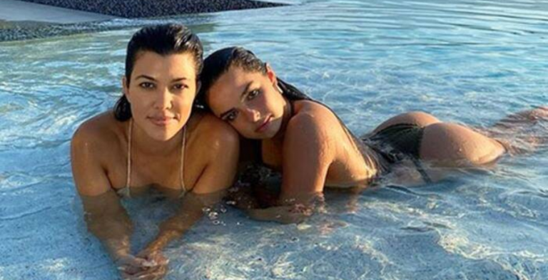 Kim Wonders If Kourtney Kardashian & Addison Rae Hooked Up