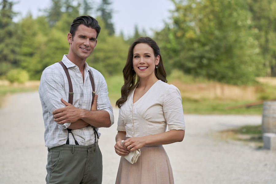 Hallmark, When Calls the Heart, Photo: Kevin McGarry, Erin Krakow Credit: ©2021 Crown Media United States LLC/Photographer: Ricardo Hubbs