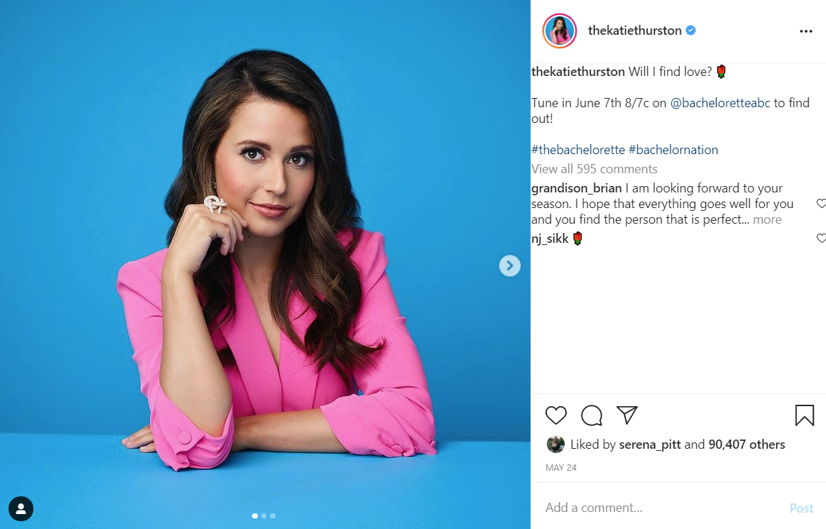 Bachelorette Katie Thurston Dishes On The Men Including Best Kisser