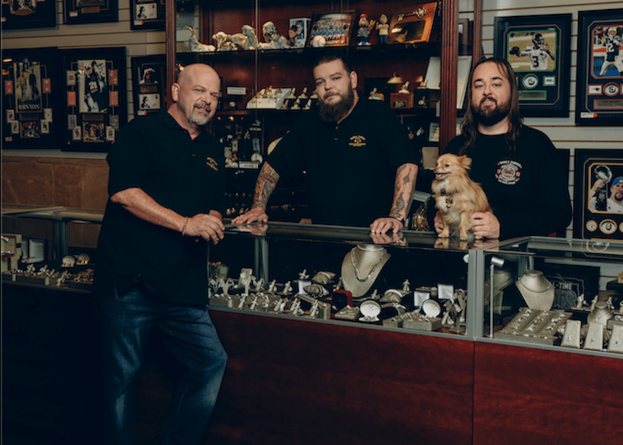 Pawn Stars, History, used with permission AE Press site