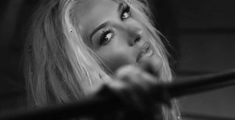 Erika Jayne Is Topless & Chained Up In Body Chain Underwear On Instagram