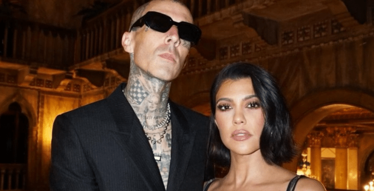 Kourtney Kardashian Shares Intimate Bedroom Photo With Travis Barker