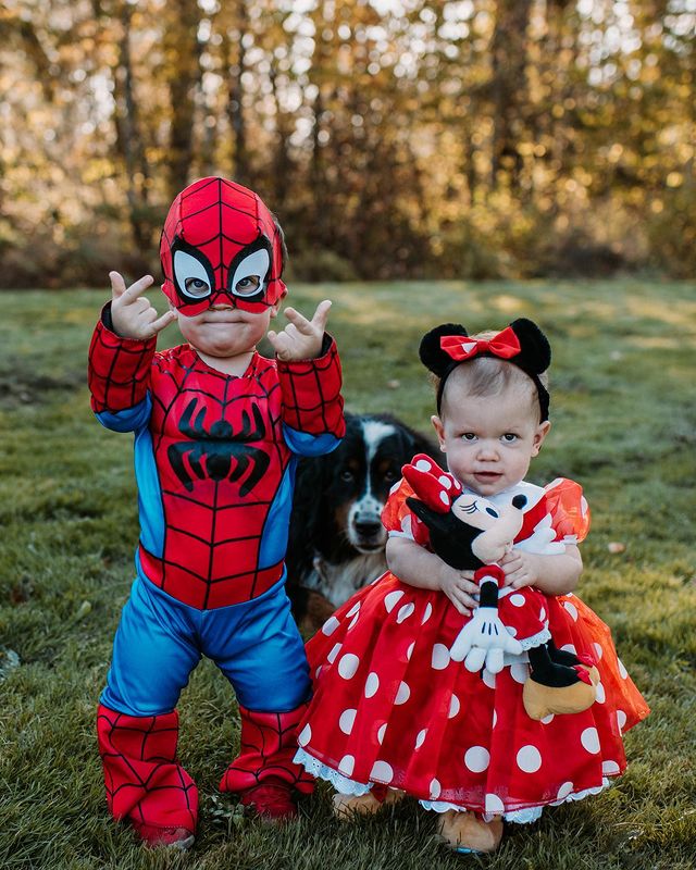 Lilah and Jackson Roloff Halloween costumes via Tori Roloff/Instagram