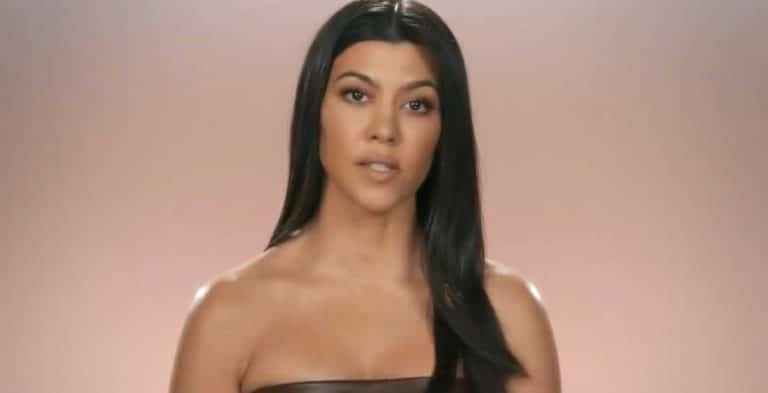Kourtney Kardashian Fires LOUD Message At Trolls In Black Hoodie