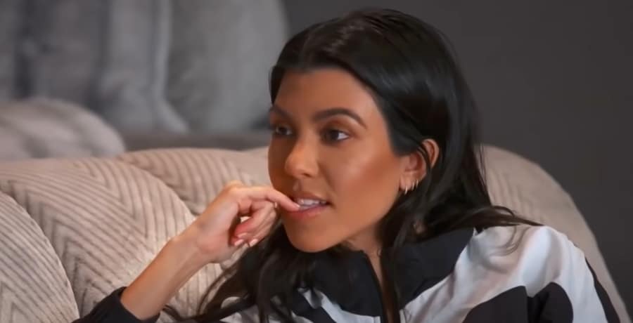 Kourtney Kardashian Has A New Accessory, It's Not A Huge Rock [Screenshot | YouTube]