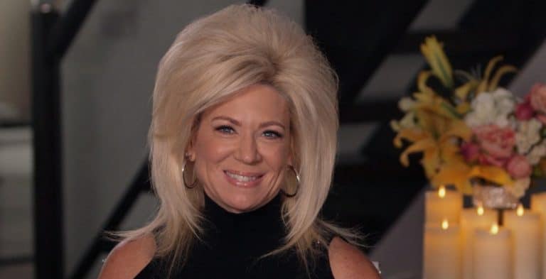 Theresa Caputo Shows Off AMAZING Contoured Thighs In Fishnet Stockings