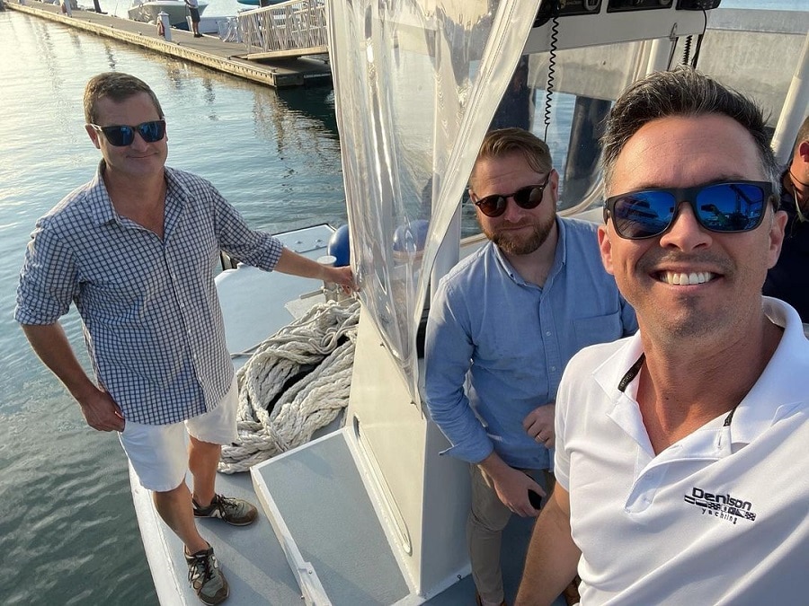 Below Deck Bobby Giancola With Friends [Credit: Bobby Giancola/Instagram]