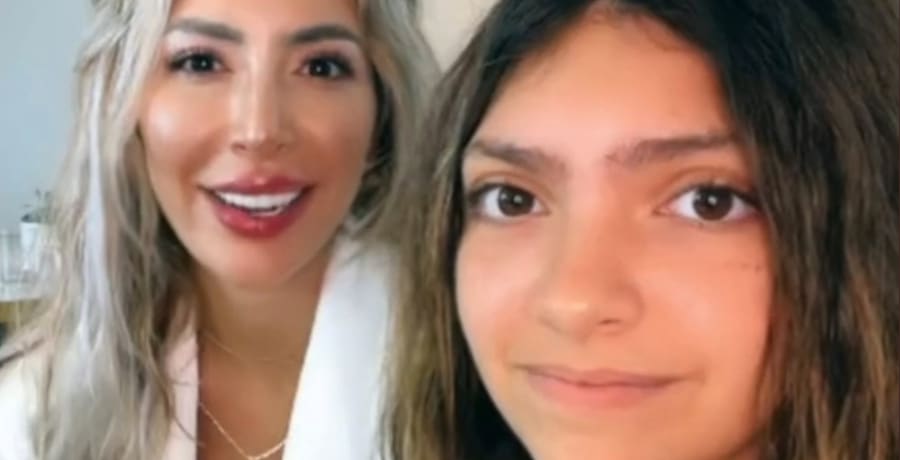 Fans Worry As Farrah Abraham 'Isolates' Sophia In Homeschooling Video [Credit: TikTok]