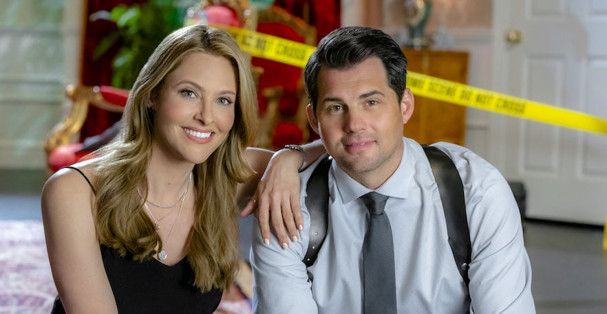 Hallmark Photo: Jill Wagner, Kristoffer Polaha Credit: ©2019 Crown Media United States LLC/Photographer: Ricardo Hubbs