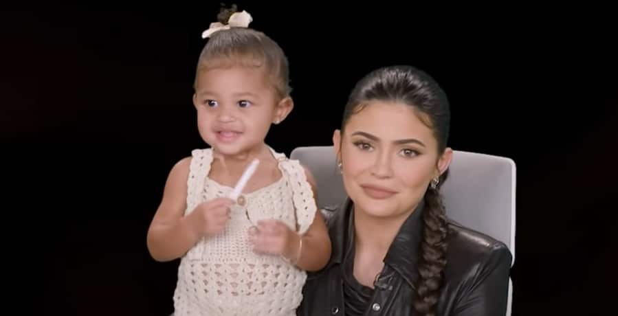 Kylie Jenner and Stormi from YouTube