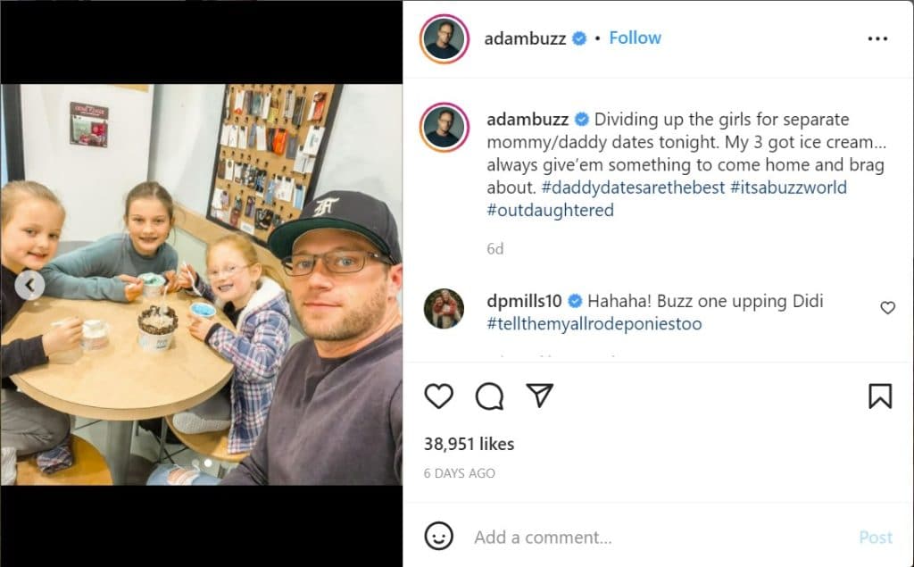OutDaughtered Adam Busby daddy date