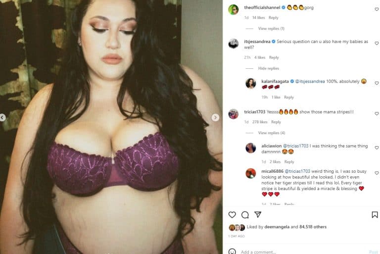 90 Day Fiance Kalani Faagata Bares All In Latest Pose 