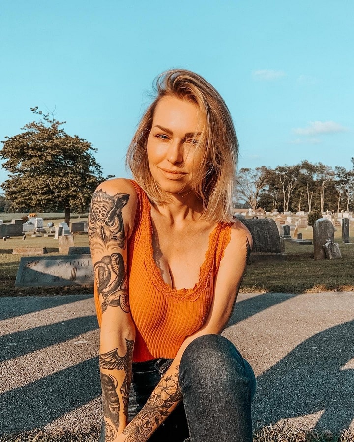 American Pickers Mike Wolfe's Girlfriend Leticia [Credit: Leticia Cline/Instagram]
