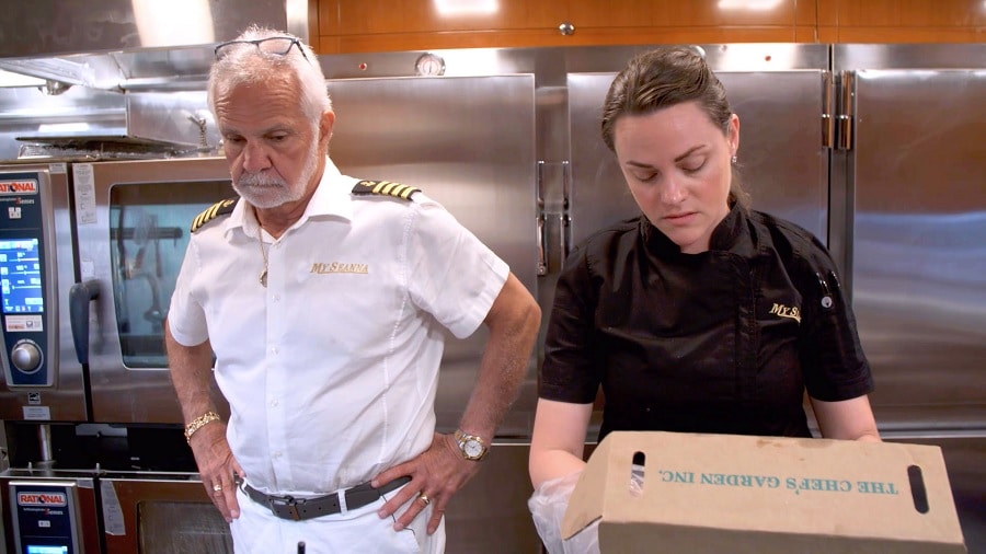 Below Deck: Captain Lee And Chef Rachel Hargrove [Credit: Bravo TV/YouTube]