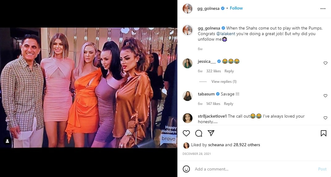 GG Golnesa And Lala Kent Feud [Credit: GG Golnesa/Instagram[