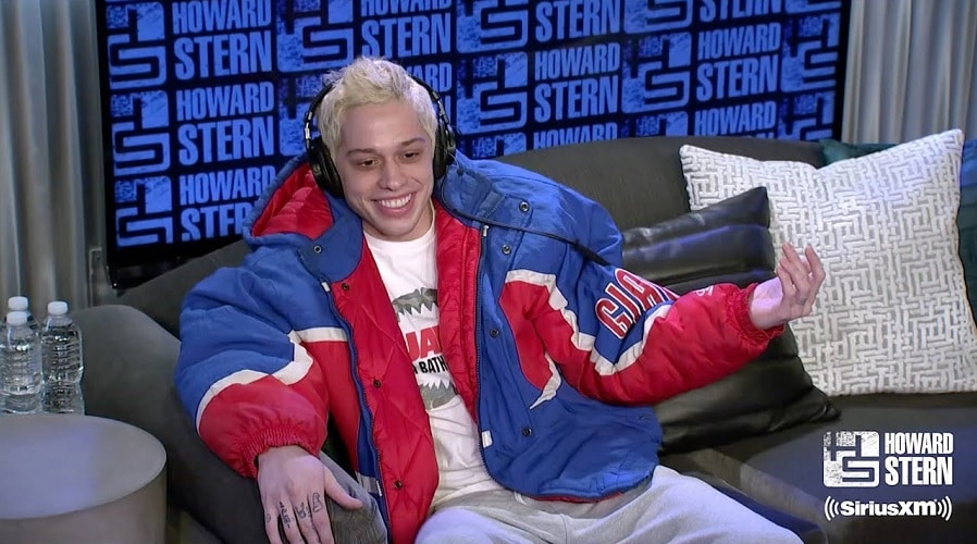Pete Davidson Confirms Move [Credit: The Howard Stern Show/YouTube]