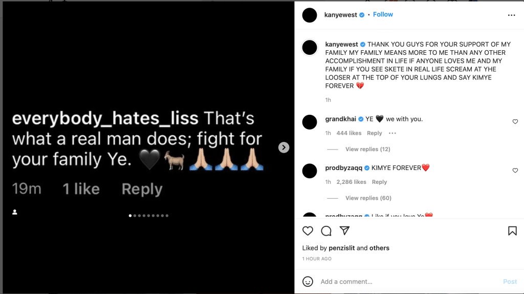 Kanye West | Instagram