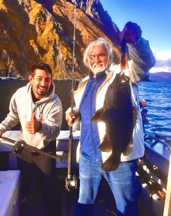 Captain Wild Bill and Josh Harris catching Black Bass at Dutch Harbor-https://www.instagram.com/p/CVDa1LvLpkB/