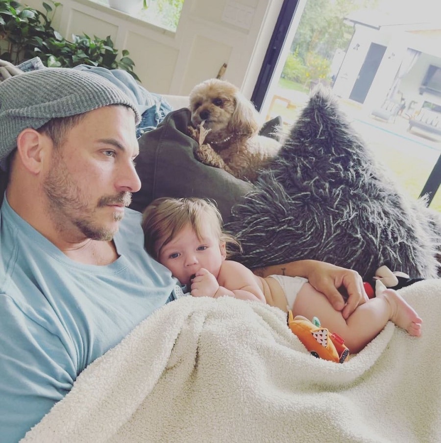 Jax Taylor With Baby Cruz [Credit: Jax Taylor/Instagram]