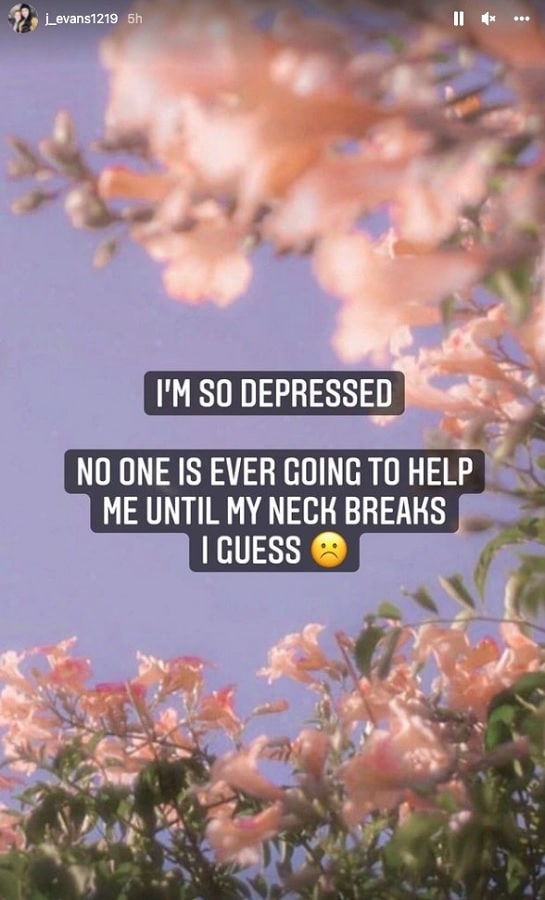 Jenelle Evans' Emotional Plea [Credit: Jenelle Evans/Instagram Stories]