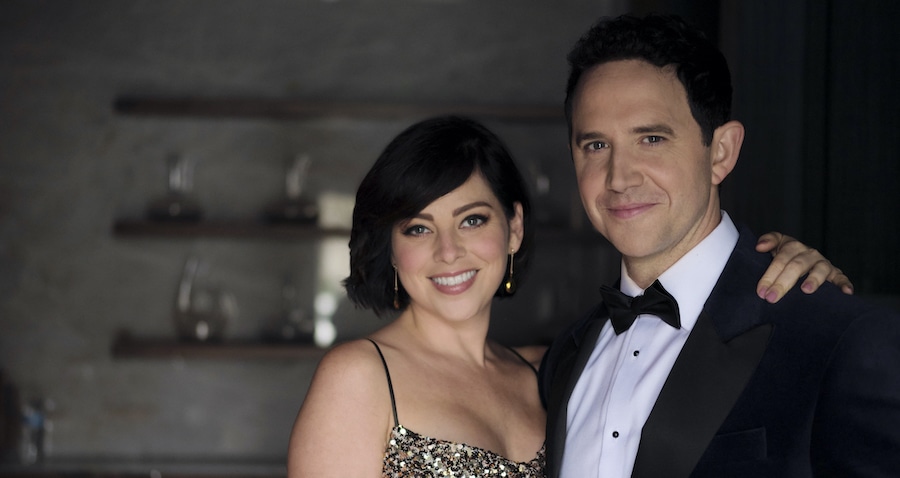 Photo: Krysta Rodriguez, Santino Fontana Credit: ©2022 Crown Media United States LLC/Photographer: Luka Cyprian