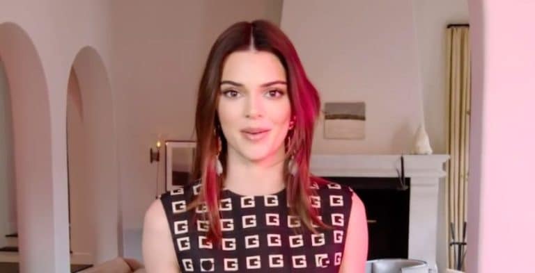 Was Kendall Jenner Hiding Something Under Her Giant Oscars Dress?
