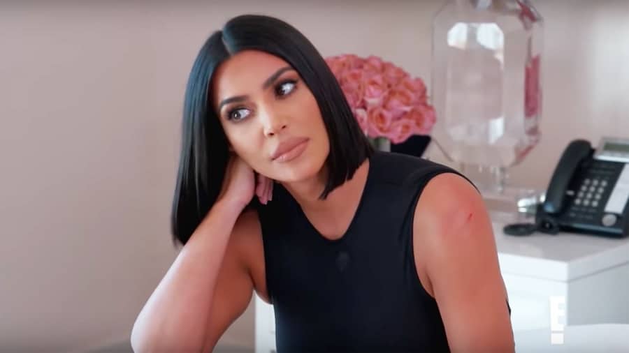 Kim Kardashian Is Disgusted By Kanye's Video [Credit: YouTube]