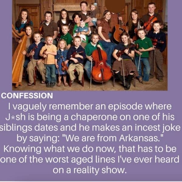 Duggar Bates Confessions