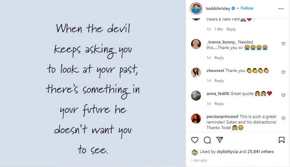 Todd Chrisley's Cryptic Quote [Credit: Todd Chrisley/Instagram]