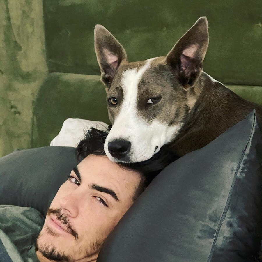 Tom Sandoval With Dog Mya [Credit: Tom Sandoval/Instagram]