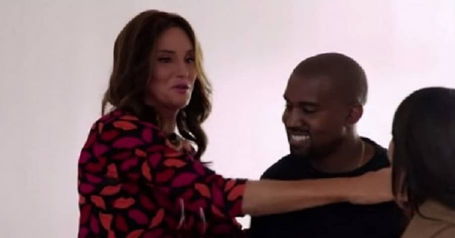 Kanye West Meets Caitlyn Jenner [Credit: YouTube]