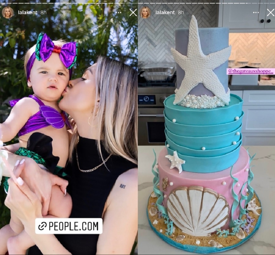 Lala Kent's 1st Birthday Party For Ocean [Credit: Lala Kent/Instagram Stories]