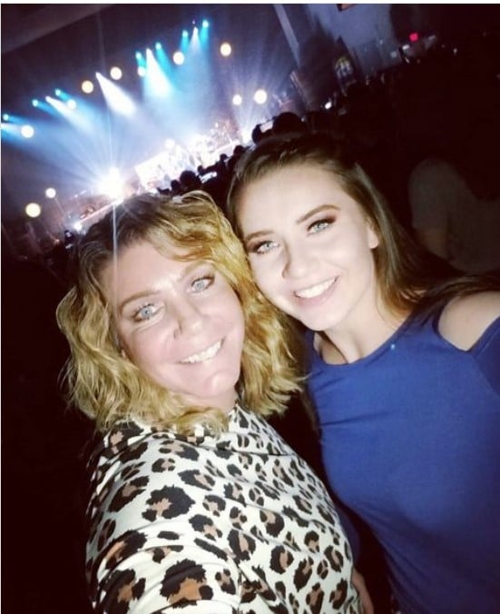 Meri Brown and Aurora Brown via Instagram