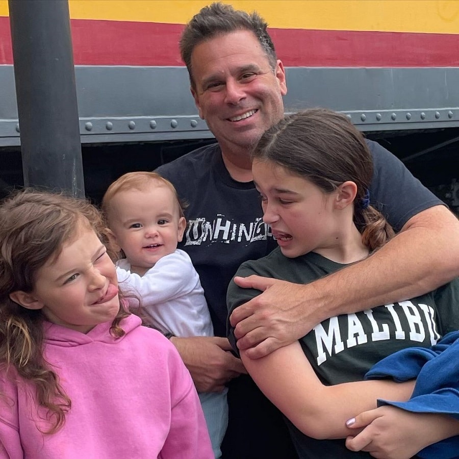 Randall Emmett With His Daughters [Credit: Randall Emmett/Instagram]