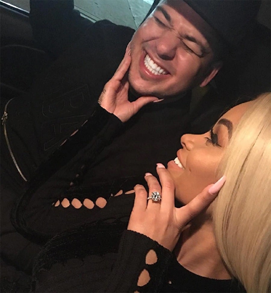 Rob Kardashian And Blac Chyna [Credit: Instagram]