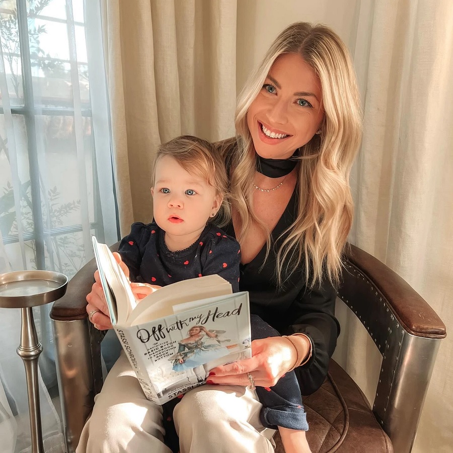 Stassi Schroeder With Baby Hartford [Credit: Stassi Schroeder/Instagram]